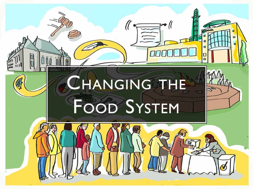 Changing the food system
